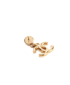 Chanel CC Logo Drop Earrings